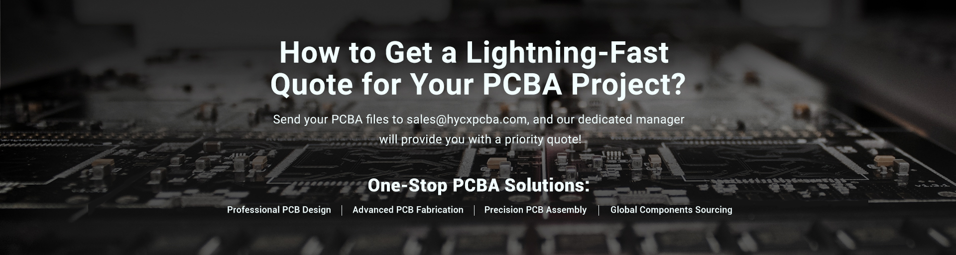 How to get a fast quote for your PCBA order?