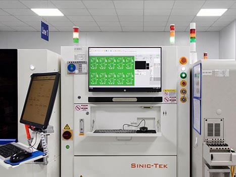 SINIC-TEK Online high-speed 3D solder paste inspection system