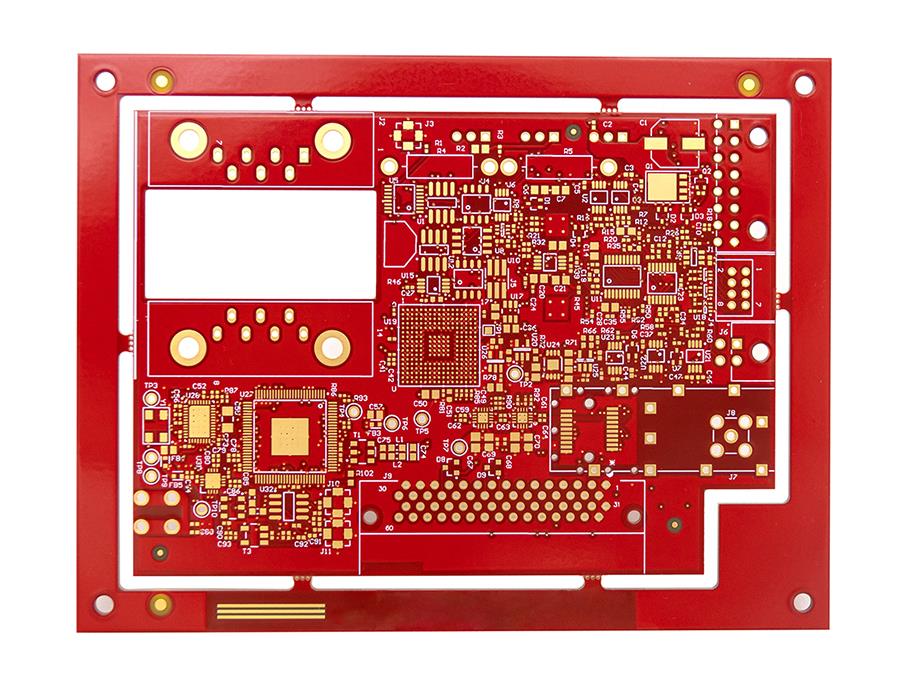 10 Layers HDI high-stability PCB 1.6mm thickness ENIG