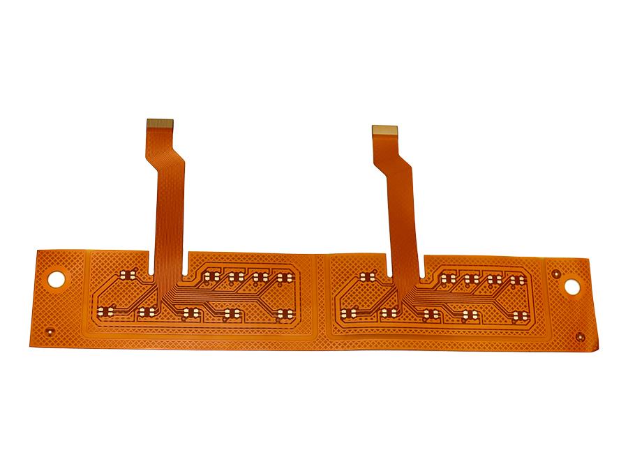 Flexible PCB with 2μ'' Immersion Gold